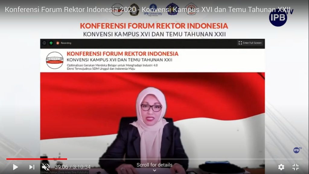 Konferensi Forum Rektor: Presiden RI Bawakan Pidato Kunci, Rektor Unhas Moderator