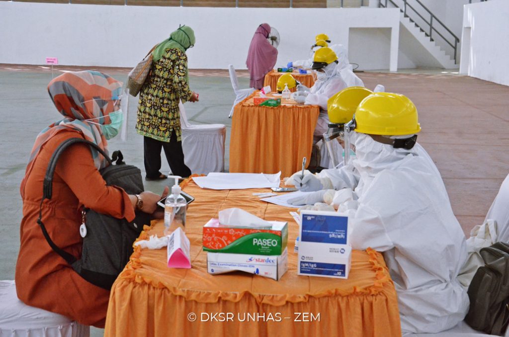 Test Swab terhadap Dosen Unhas, 8 Orang Positif Covid-19 Tanpa Gejala