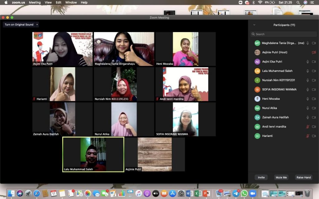 Mahasiswa KKN Unhas di Papua Bantu Masyarakat Desain Logo Usaha Baru