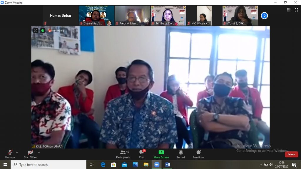 Pemerintah Toraja Utara Terima Mahasiswa KKN Unhas Gelombang 104