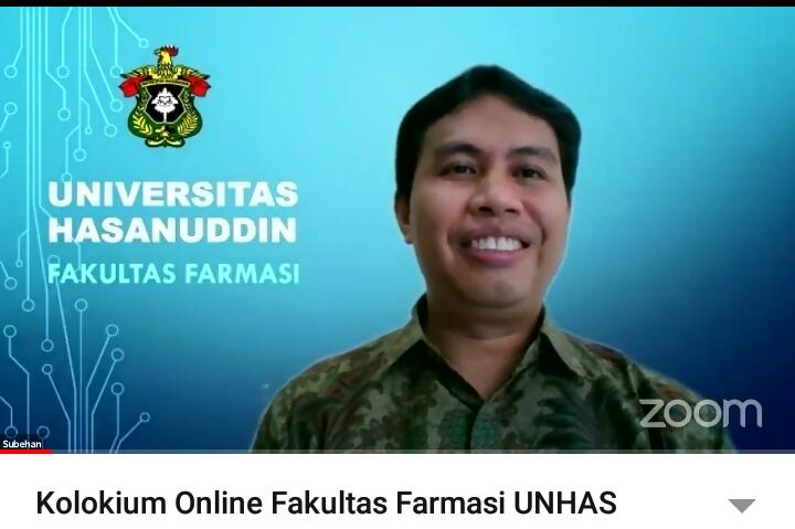 Fakultas Farmasi Unhas Gelar Kolokium Online Bahas Covid-19