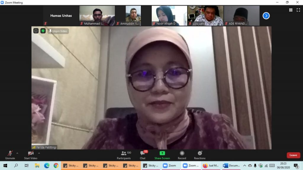 BEM Fakultas Hukum Unhas Gelar Diskusi Online Bahas Dinasti Politik