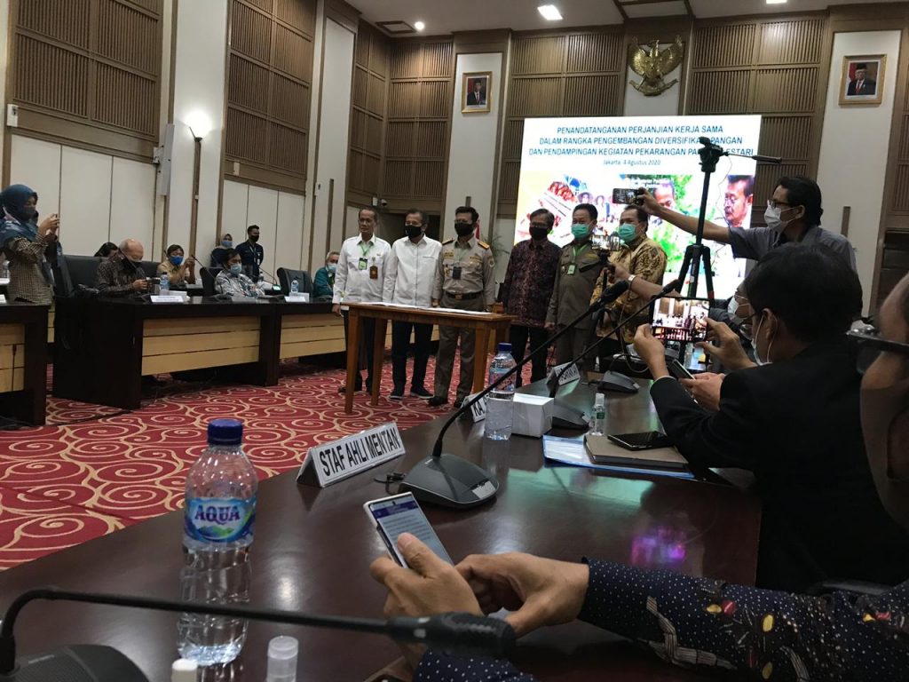 Unhas Terlibat dalam Pengembangan Diversifikasi Pangan Lestari Kementerian Pertanian