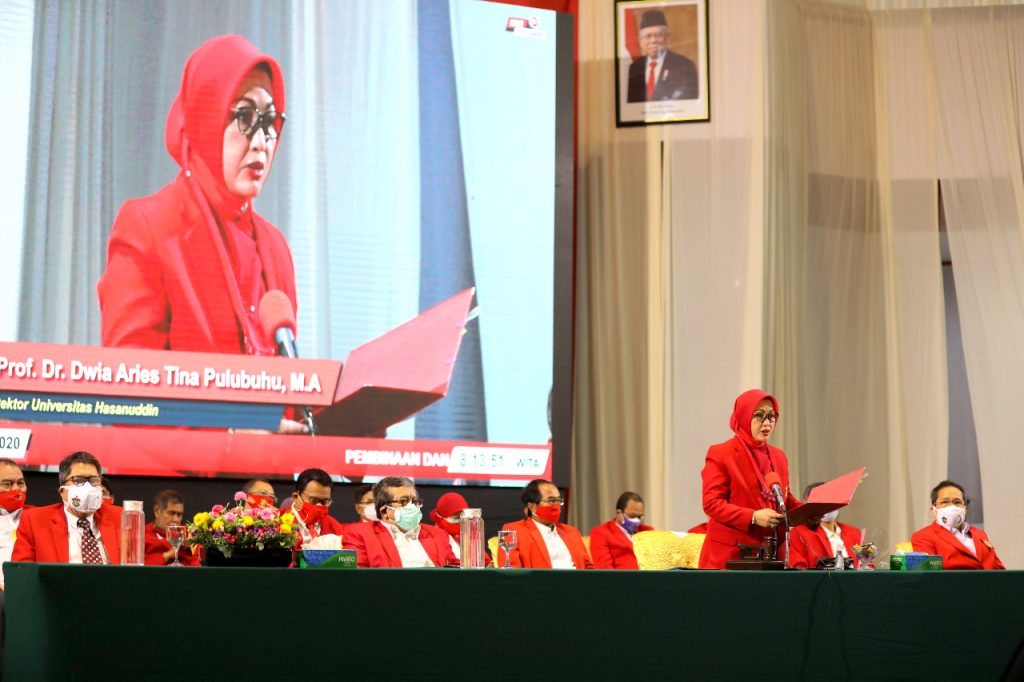 Unhas Sambut 6.949 Mahasiswa Baru Secara Virtual