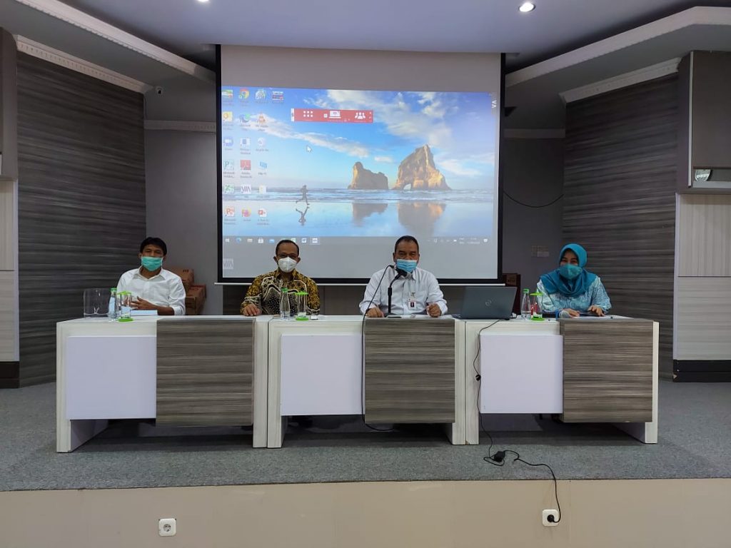 Evaluasi Hasil Bimtek, Sekretaris Universitas Kunjungi FKG Unhas