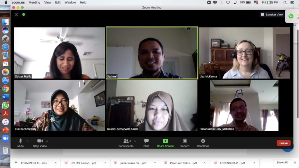 Fakultas Keperawatan Unhas dan La Trobe University Sepakat Inbound Professor