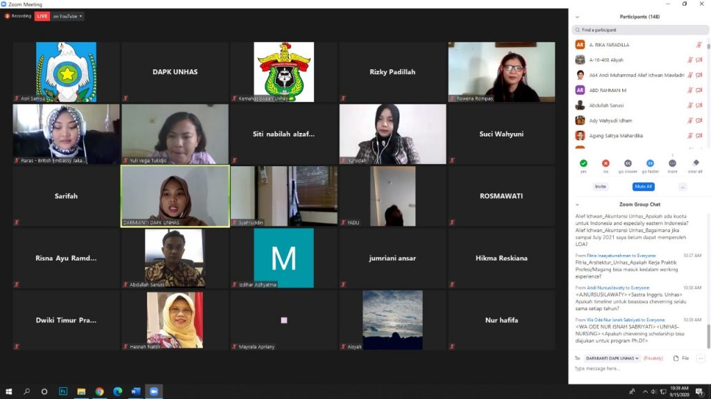 British Council Beri Tips Raih Beasiswa Chevening untuk Mahasiswa Unhas