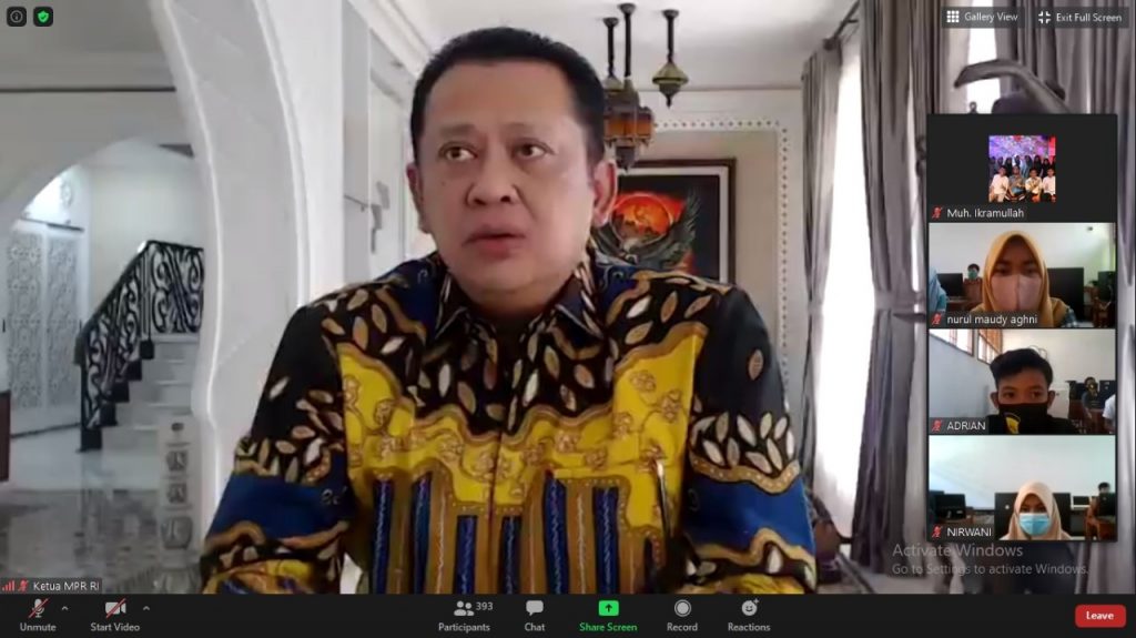 Unhas Gelar Sosialisasi Empat Pilar, Ketua MPR RI: Humaniversity Bangun Kebersamaan Tanpa Sekat