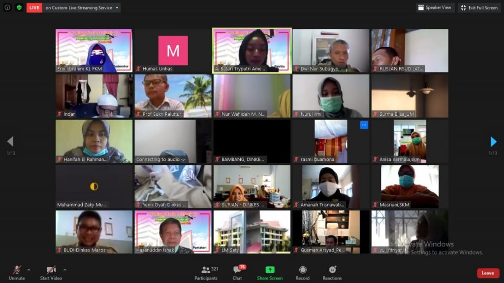 Unhas Gelar Webinar Nasional Pencegahan dan Penanggulangan DBD