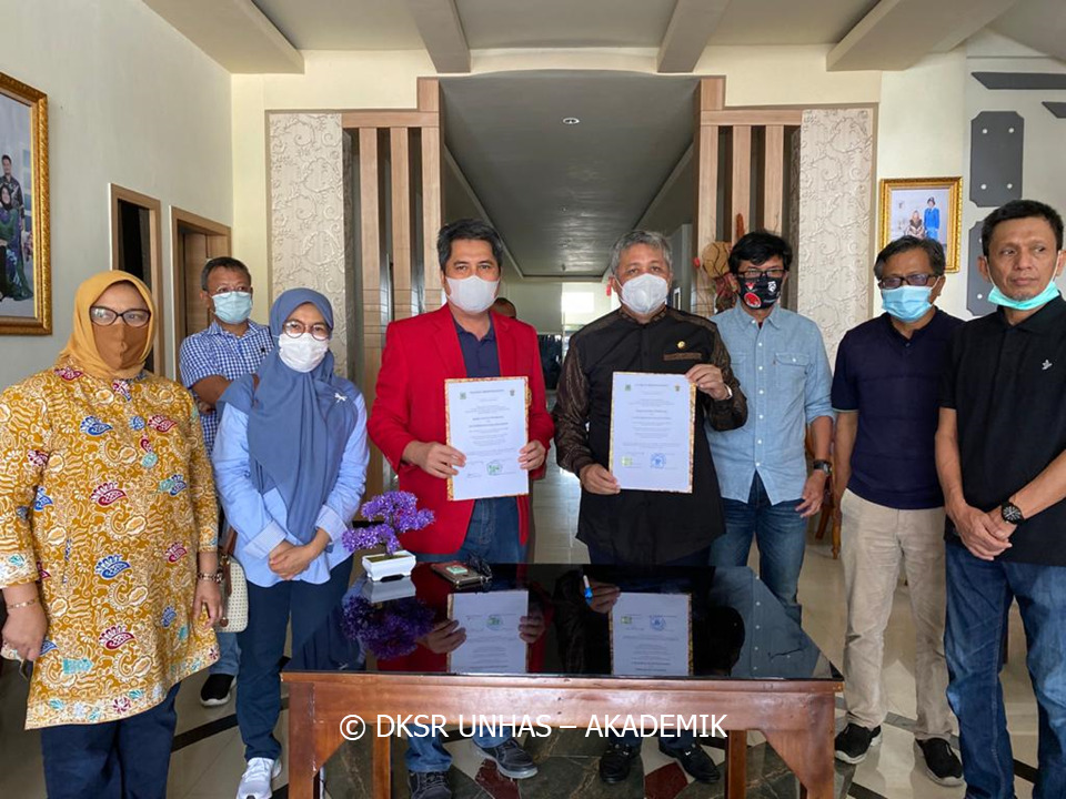 Wujudkan Kampus Pinrang, Unhas dan Pemkab Tanda Tangani MOU