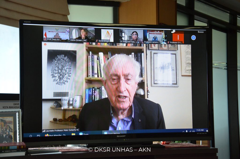 AIC dan Unhas Gelar Webinar Internasional Hadirkan Penerima Nobel