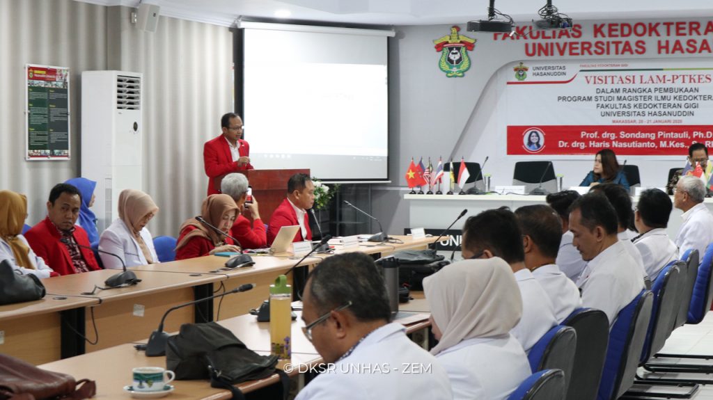 LAM-PTKes Visitasi Pembukaan Program Studi Magister Ilmu Kedokteran Gigi Unhas