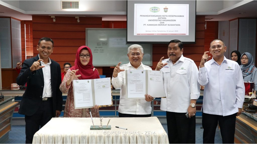 Persiapkan Kawasan Industri Takalar, Unhas dan PT. KBN Adakan Kerja Sama