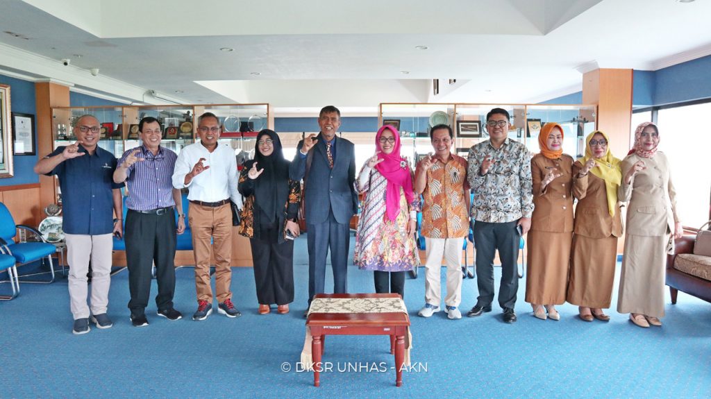 Bahas Rencana Kerja Sama, Komisi Informasi Sulsel Audiensi Dengan Rektor Unhas