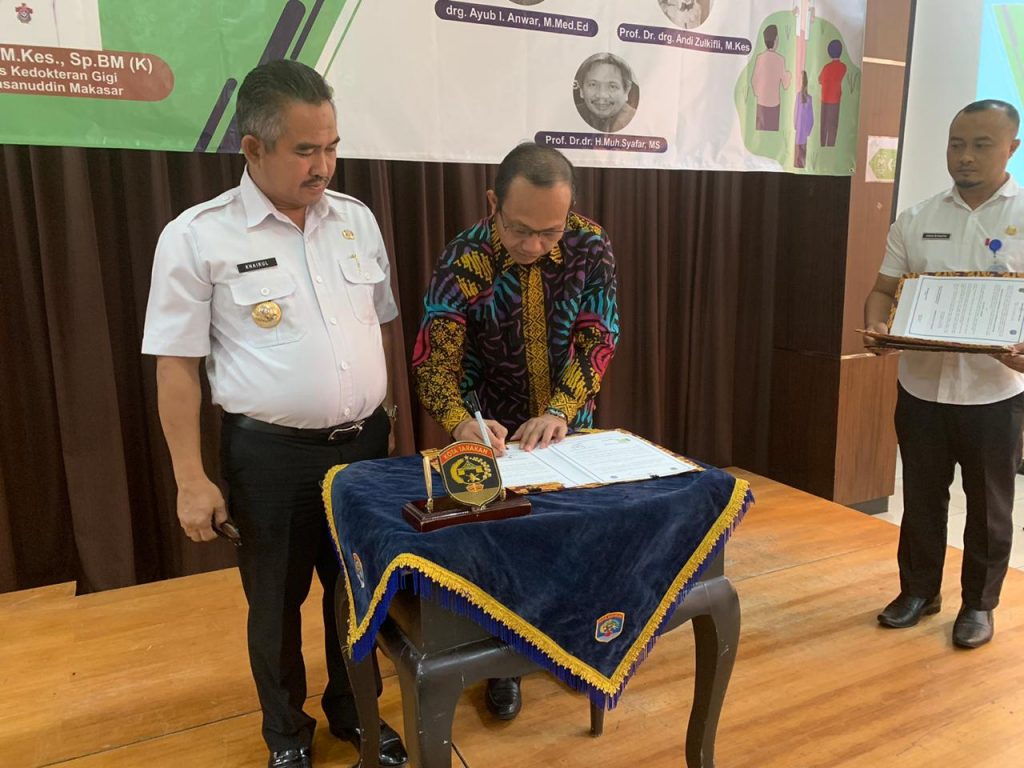 FKG Unhas Tandatangan Kerjasama dengan Pemkot Tarakan