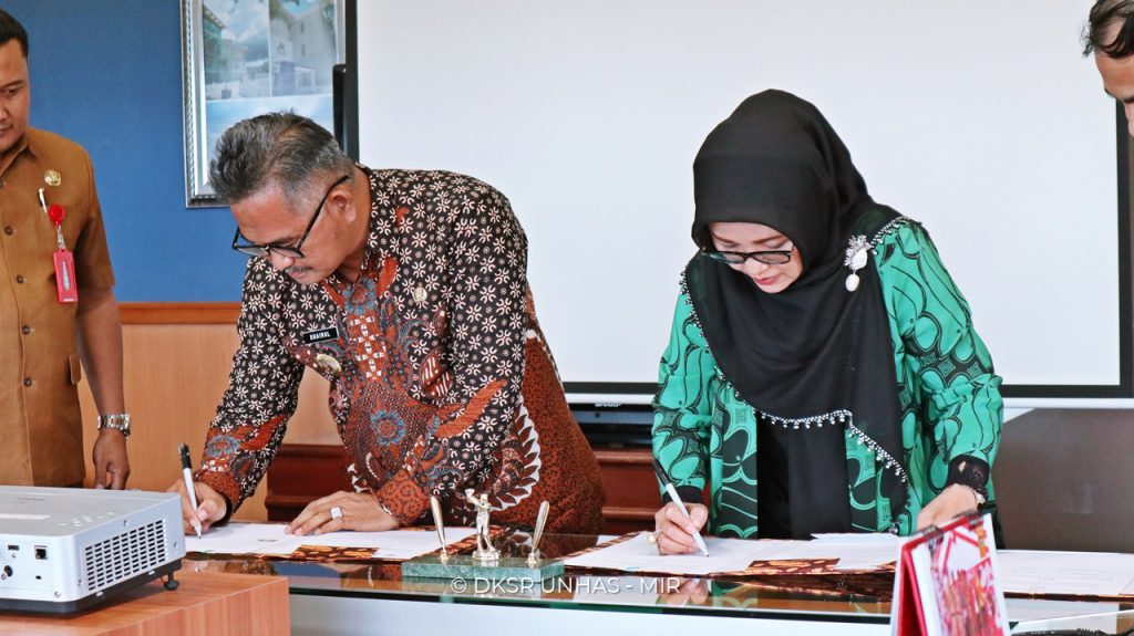Rektor Unhas dan Walikota Tarakan Tanda Tangani Kesepakatan Kerja Sama