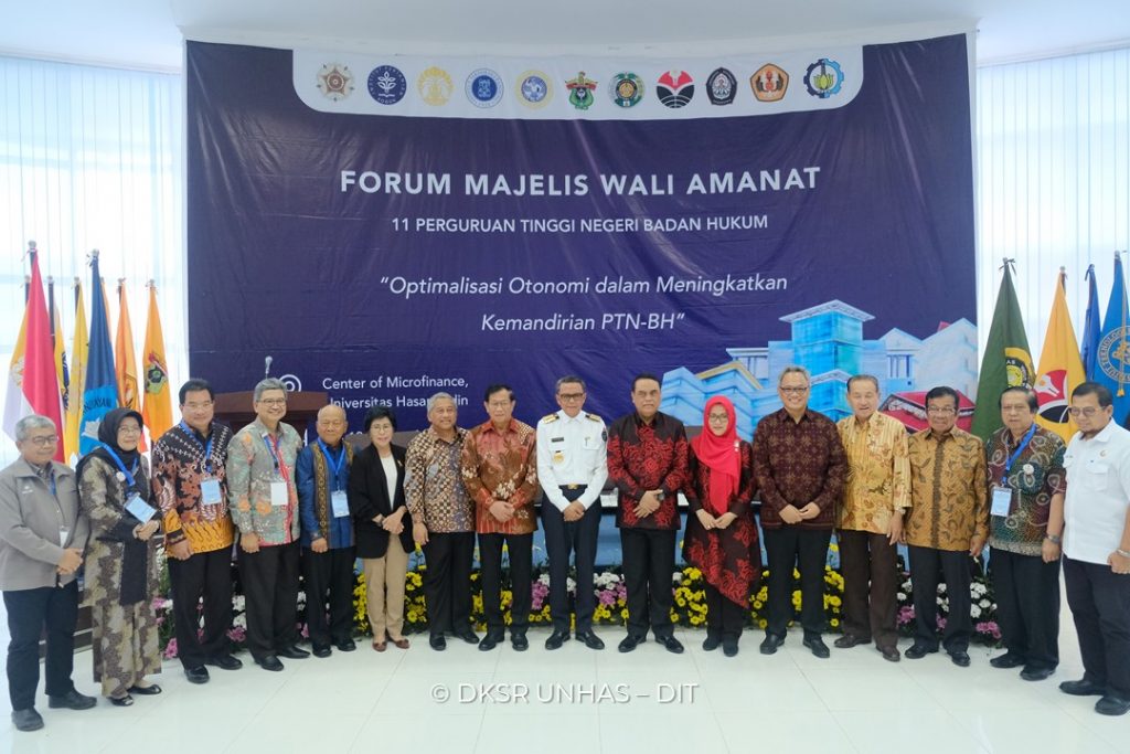 Majelis Wali Amanat dari 11 PTNBH se-Indonesia Bertemu di Unhas