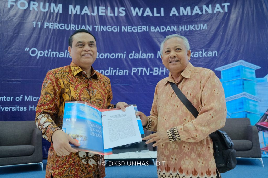 Ketua MWA Unhas Terpilih Sebagai Ketua Forum MWA PTNBH se-Indonesia