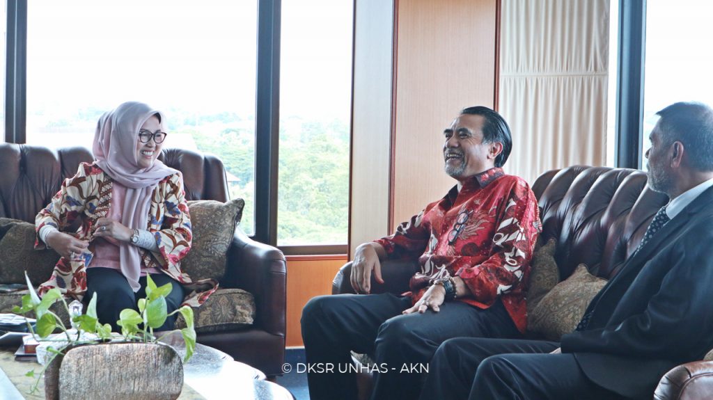 Rektor Unhas dan Deputi Polugri Kemenkopolhukam Bahas Indo-Pasifik