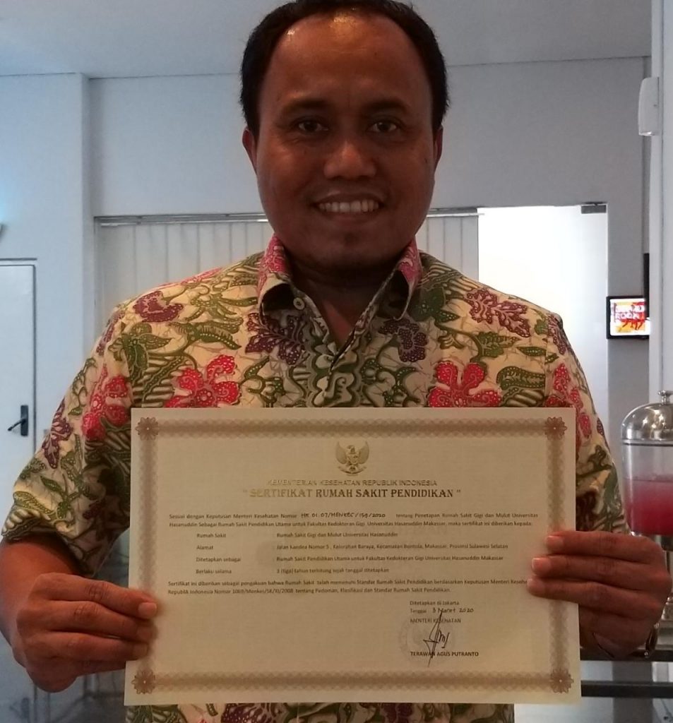 Pertama di Indonesia, RSGM Unhas Berstatus Rumah Sakit Pendidikan Utama