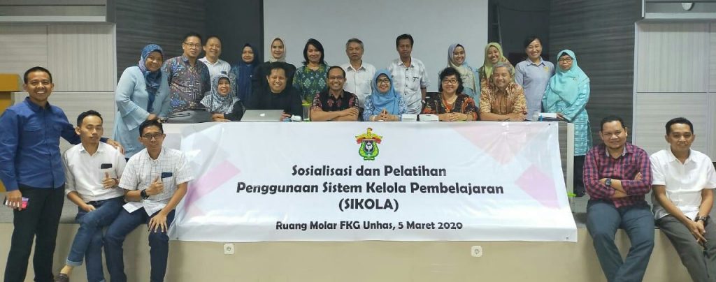 FKG Unhas Gelar Workshop Penggunaan Aplikasi SIKOLA