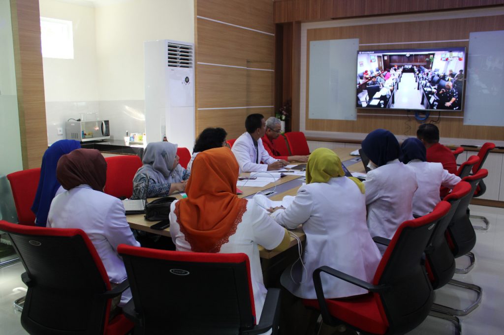 Unhas dan KKI Gelar Telekonferensi Desk Evaluation Bahas Pembukaan Prodi KGA