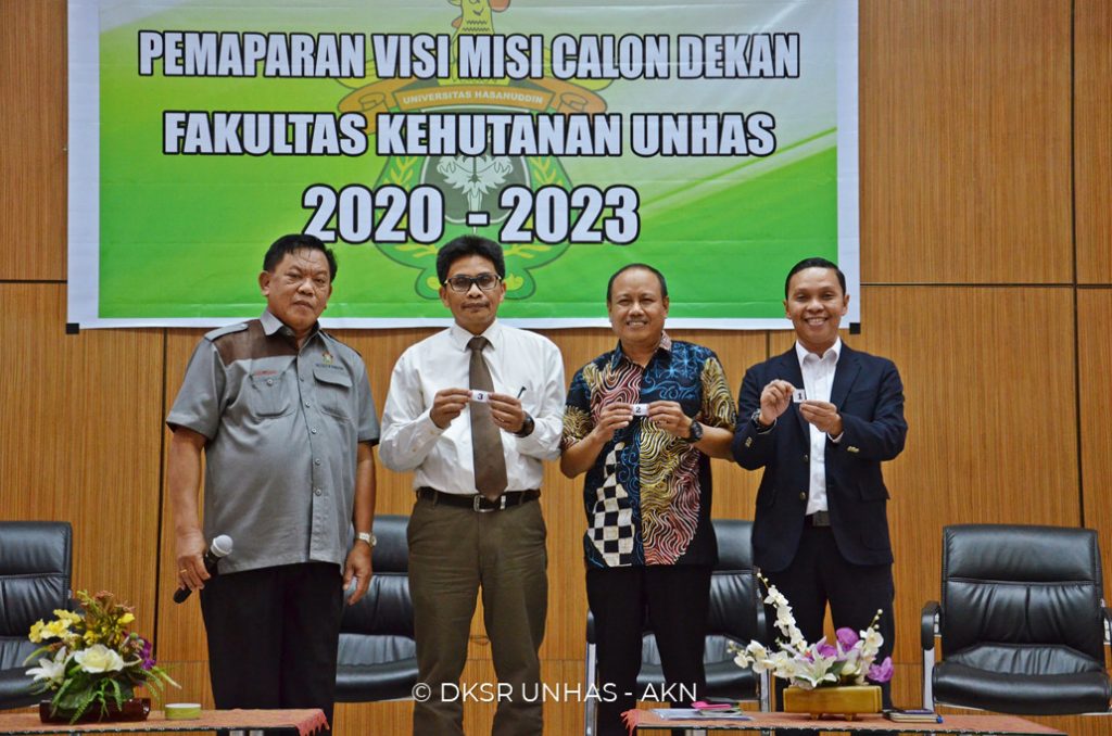 Kandidat  Dekan Fakultas Kehutanan Unhas Paparkan Visi Misi