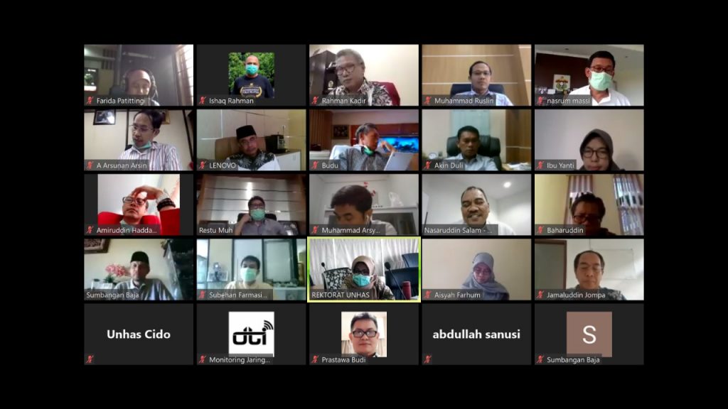 Rapat Koordinasi Rutin, Pimpinan Unhas Bahas Berbagai Agenda Strategis