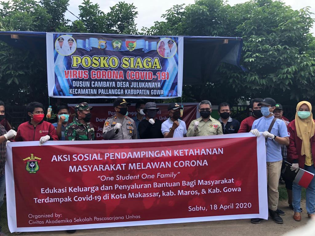 Respon Pandemik Covid-19, Pascasarjana Unhas Akan Terapkan One Student One Family