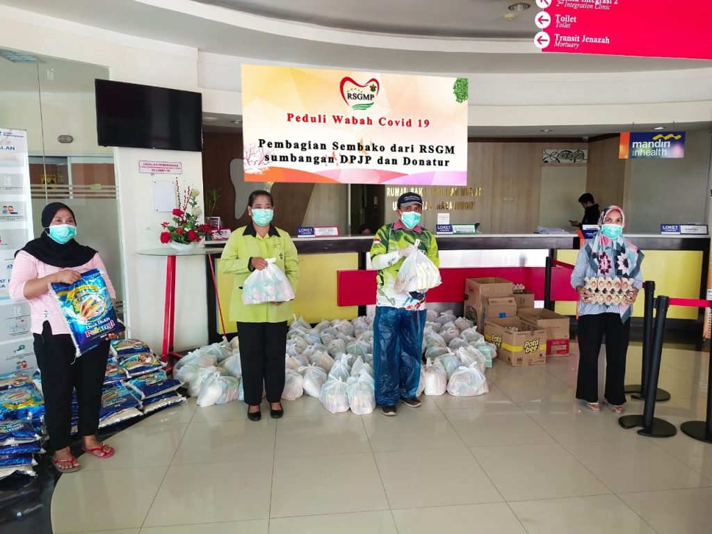 RSGM Unhas Bantu Penuhi Kebutuhan Pokok Jelang Bulan Suci Ramadhan
