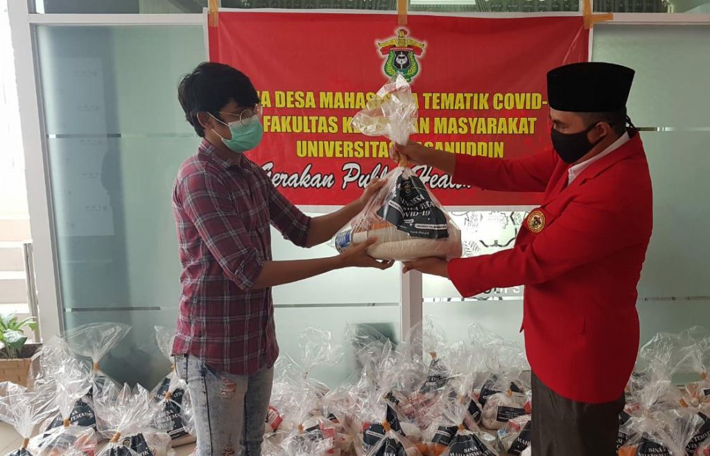 FKM Unhas Menggelar Program Bina Desa Tematik Covid-19