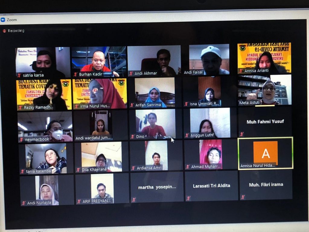 Bina Desa Tematik FIB Unhas Bahas Pandemi Masa Hindia Belanda