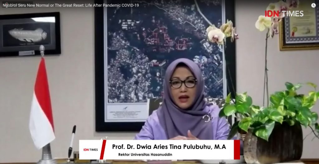 Rektor Unhas: Ekosistem Pendidikan Perlu Menyesuaikan New Normal