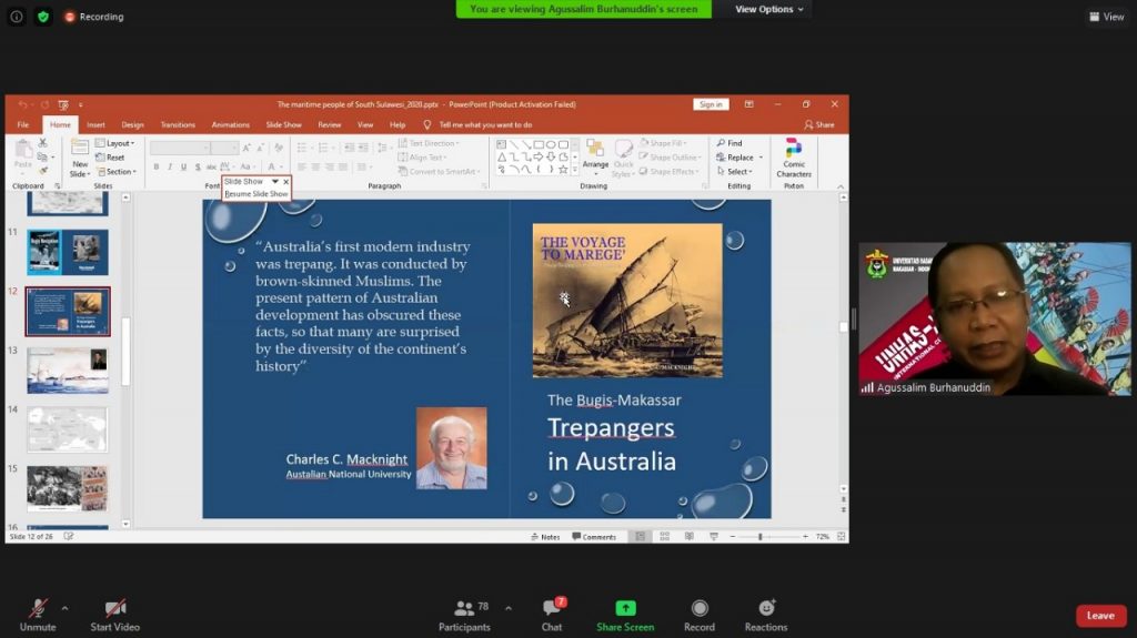 Unhas Kenalkan Sejarah Maritim Kepada Peserta International Cultural Program