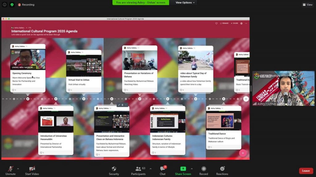 Peserta Berikan Tanggapan Untuk Kegiatan ICP Unhas Hari Terkahir