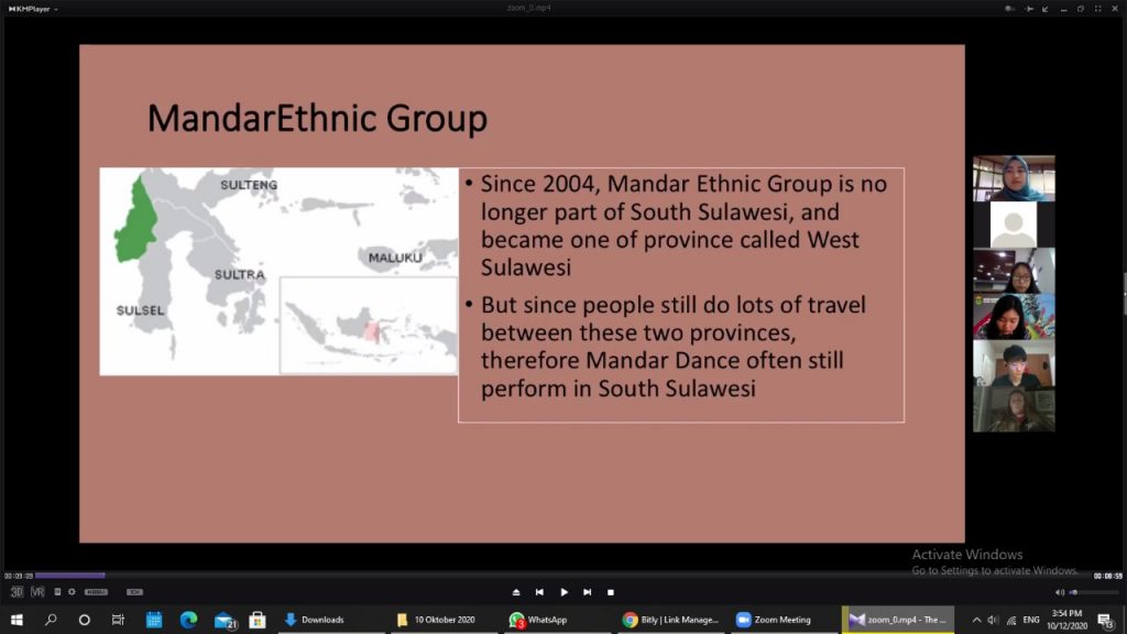 Peserta International Culture Program Unhas Dikenalkan Tarian Toraja dan Mandar