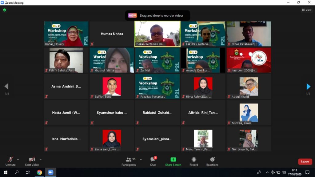 Unhas Lepas 126 Mahasiswa dan Alumni Program Pekarangan Pangan Lestari