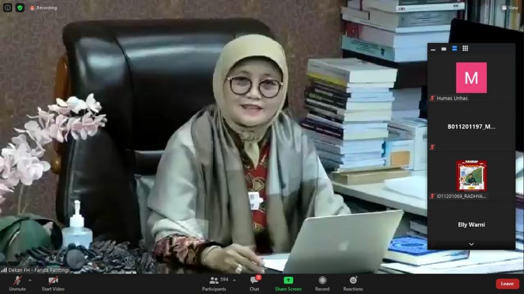 Fakultas Hukum Pelaksana Gerakan Unhas Mengaji dan Sholat Berjamaah