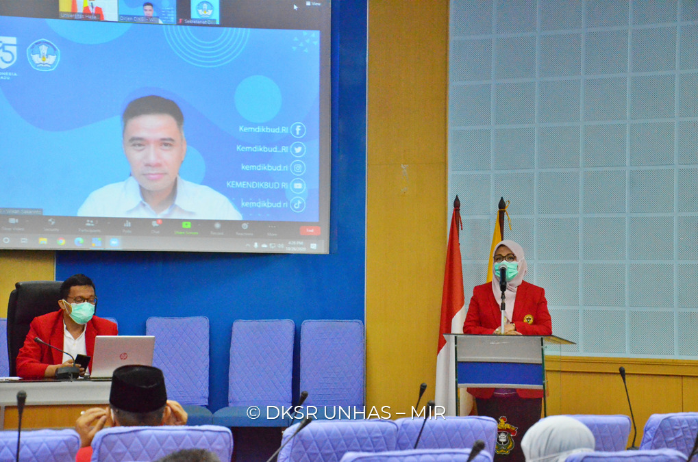 Unhas dan Dirjen Diksi Gelar Diskusi Virtual Bahas Kelas Vokasi