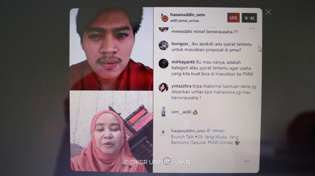 Brunch Talk Edisi #36 Kenal Dekat Program Wirausaha Mahasiswa Unhas