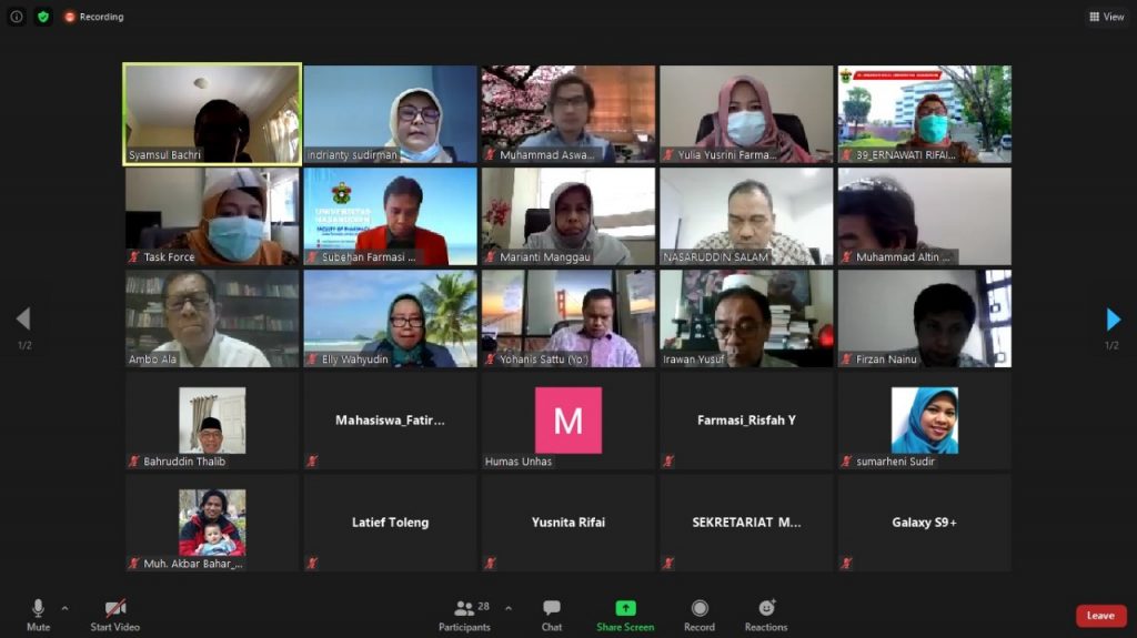 MWA Unhas Gelar Rapat Terbatas Bahas Pembentukan Dua Departemen Farmasi