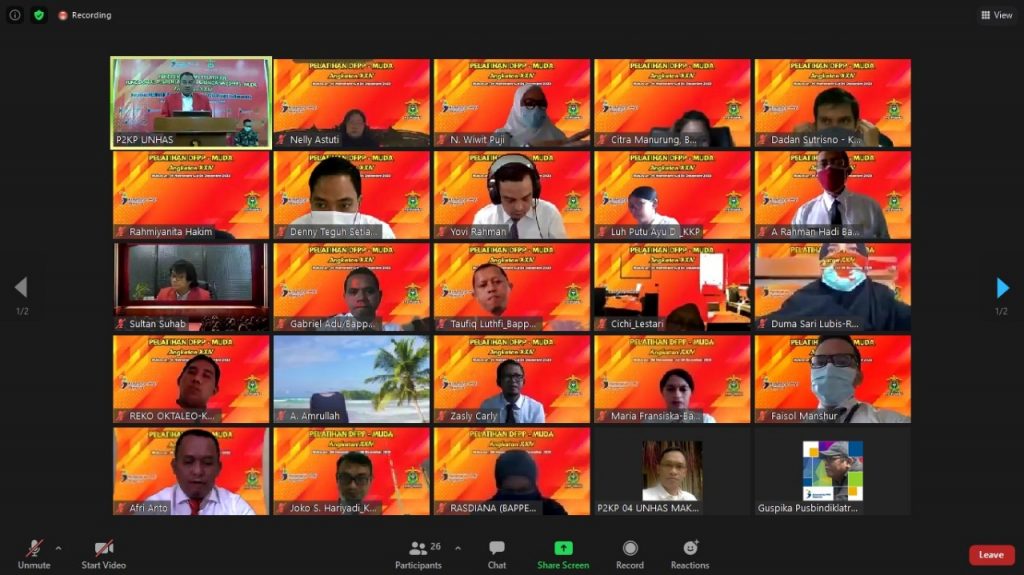 Unhas dan Bappenas Gelar Diklat Fungsional Perencana Angkatan XXIV