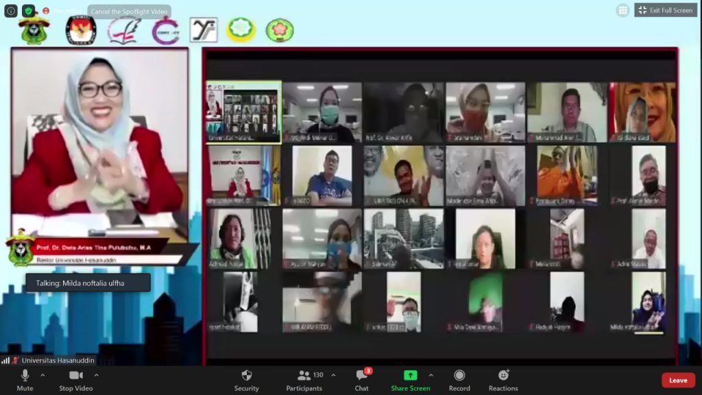 Rektor Unhas Buka Diskusi Publik Bersama Calon Walikota Makassar