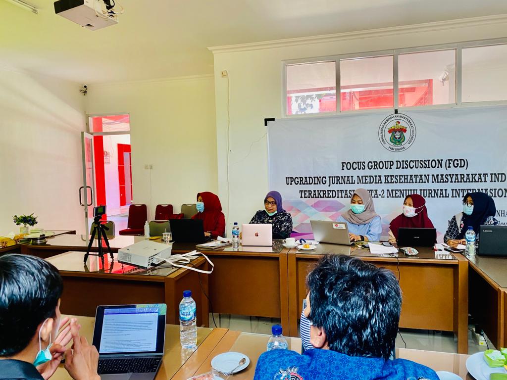 Persiapkan Jurnal MKMI Terindeks Scopus, Unhas Gelar FGD
