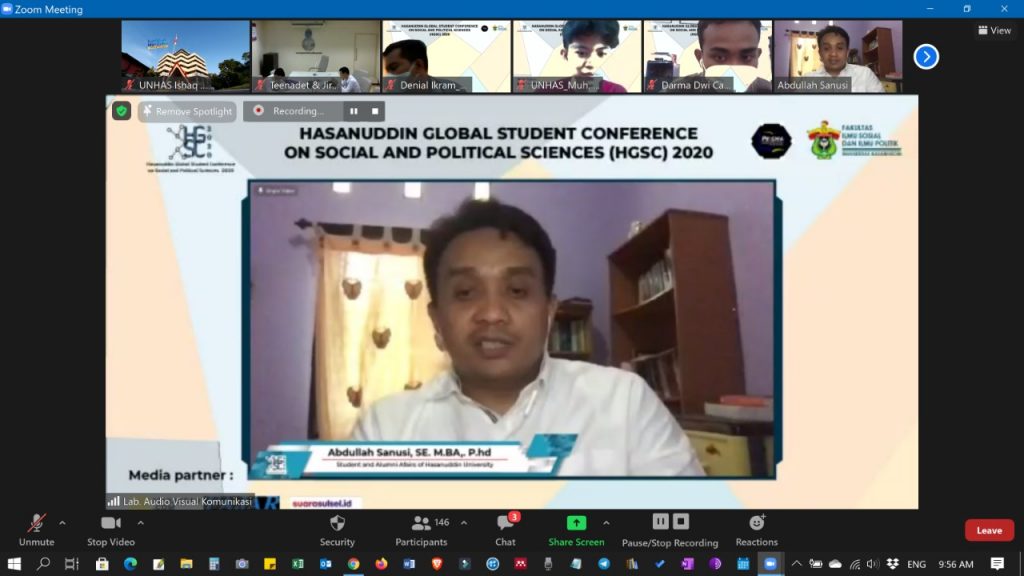 FISIP Unhas Menggelar Konferensi Internasional Khusus Mahasiswa