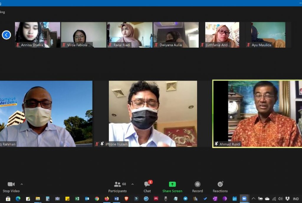 Implementasi Merdeka Belajar, Mahasiswa Unhas Belajar Diplomasi dari Diplomat Senior