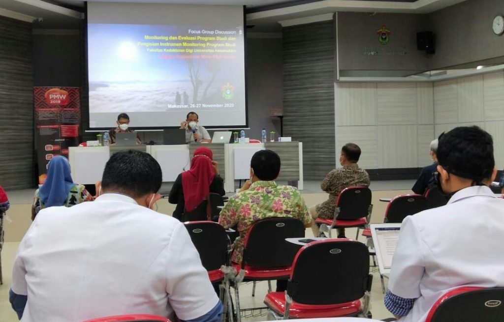 Gugus Penjaminan Mutu FKG Unhas Gelar Forum Group Discussion