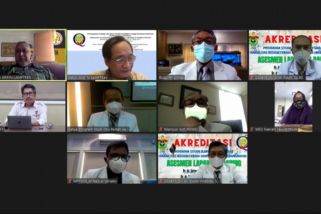Spesialis Ilmu Bedah Saraf Unhas Jalani Assesmen Lapangan LAM-PTKes