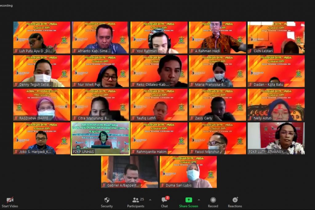 Berlangsung Lima Pekan, Diklat Fungsional Penjenjangan Perencana Angkatan XXIV Resmi Ditutup