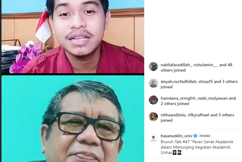 Brunch Talk Edisi #47 Kenal Dekat Dengan Senat Akademik Unhas